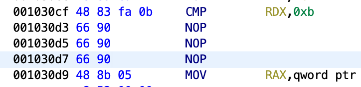 by changing it to 6 bytes of NOP